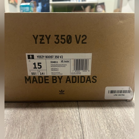 Adidas Yeezy Boost 350 V2 MX Dark Salt MXDASA Men’s Size 15 Brand New With Box - Picture 11 of 12